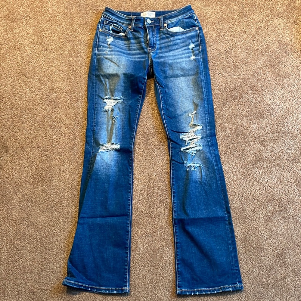 BKE Stella Bootcut Jeans- size 29 x 35 1/2 - Distressed